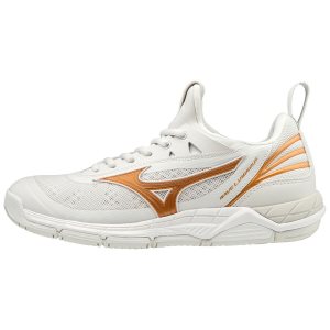 Mizuno Wave Luminous Παπουτσια Βολλευ Γυναικεια - Ασπρα